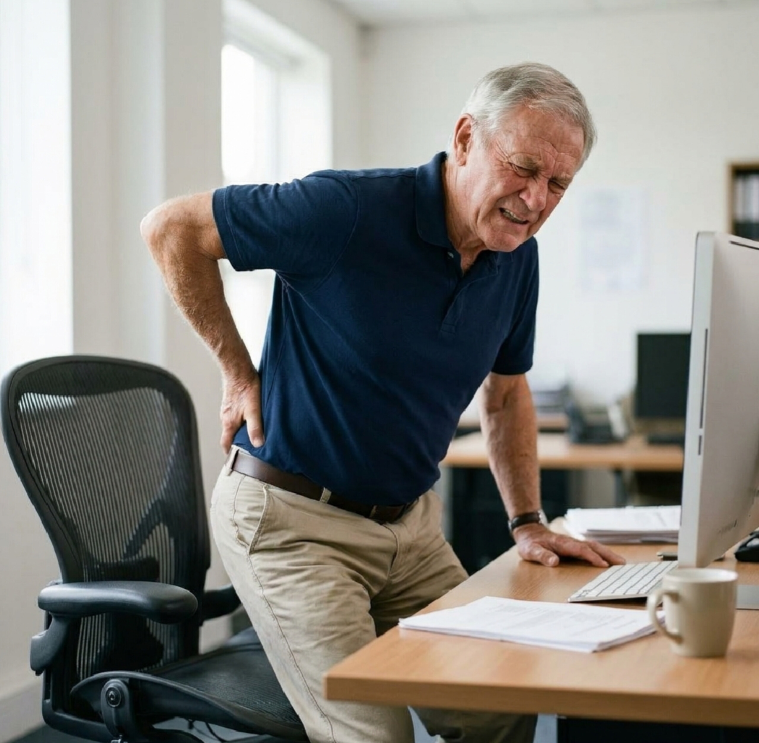 Lower back pain relief exercise