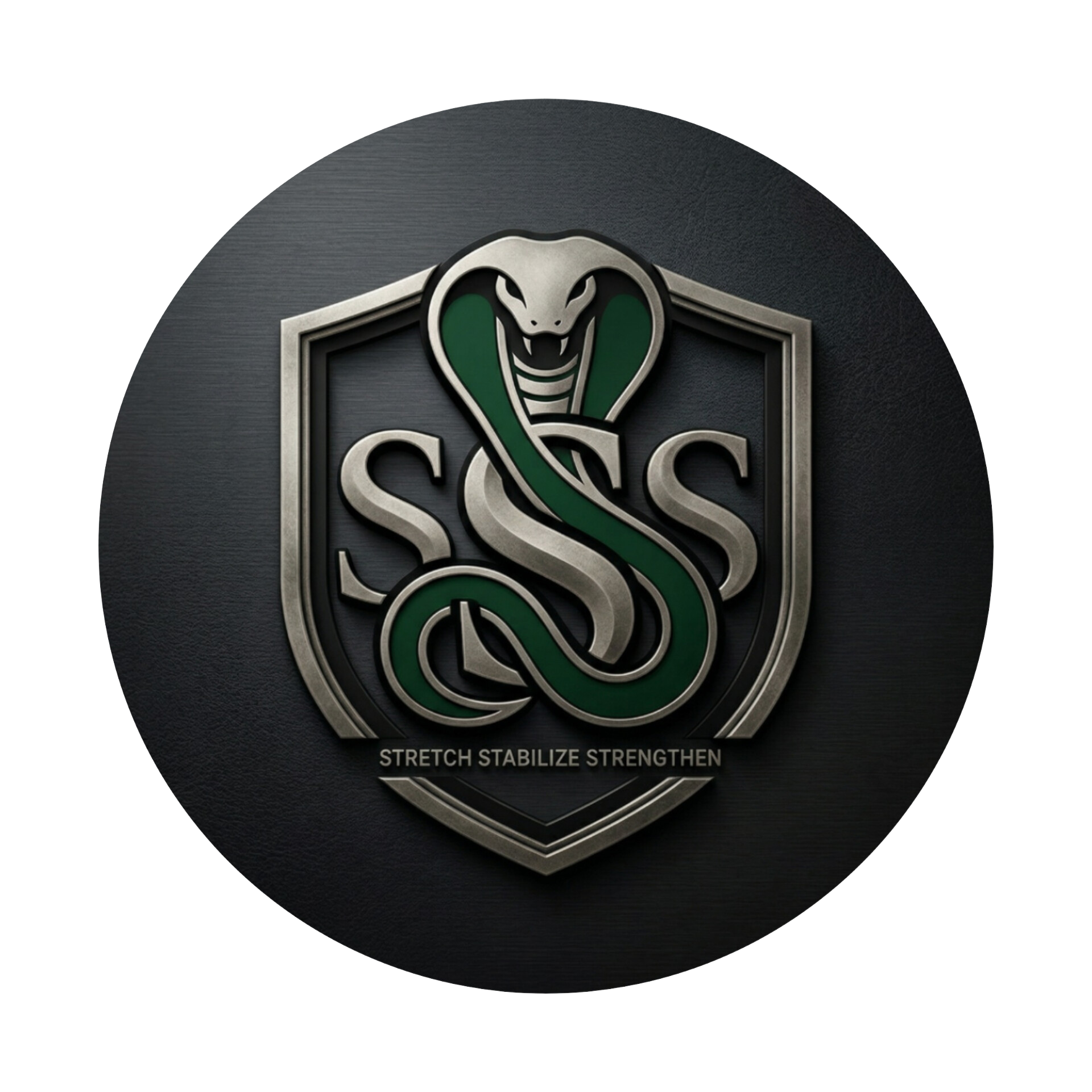 SSS Stretch Stabilize Strengthen logo